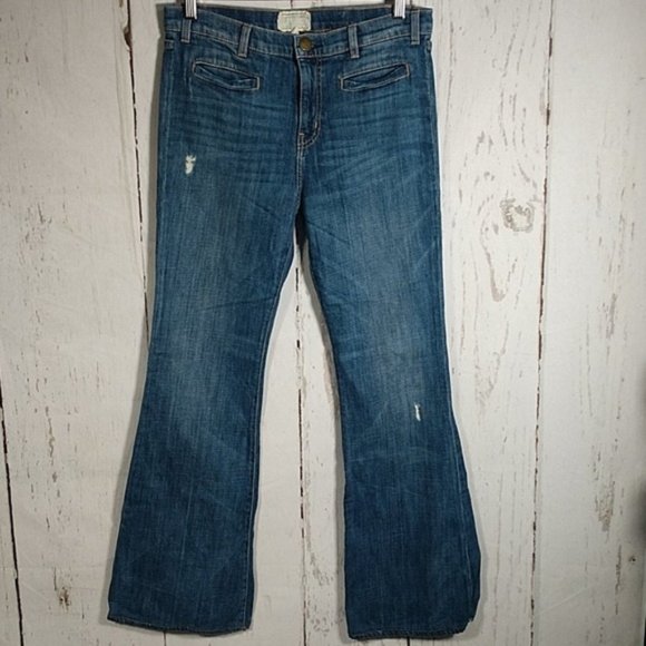 Current/Elliott The Charlie Pant Flare Jeans - Picture 1 of 5